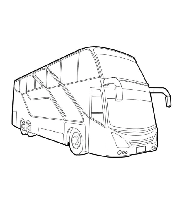 tô màu xe khách 33