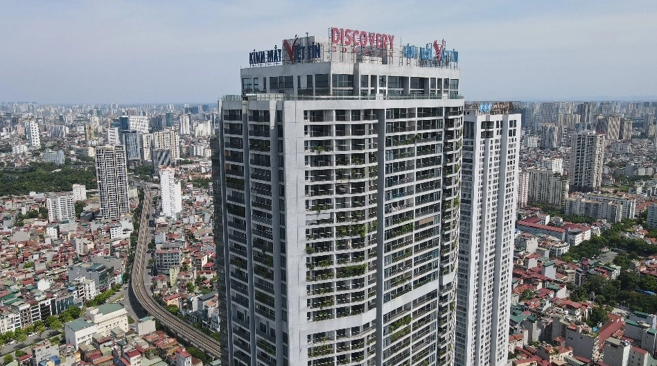 Toàn cảnh mặt tiền dự án lung linh trong sương sớm