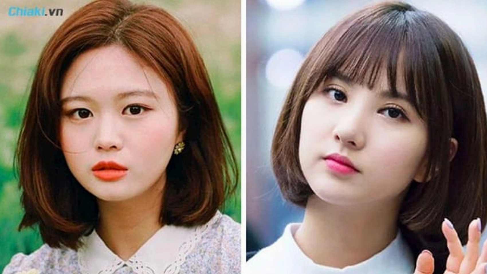 Tóc ngắn xinh xắn dành riêng cho khuôn mặt tròn