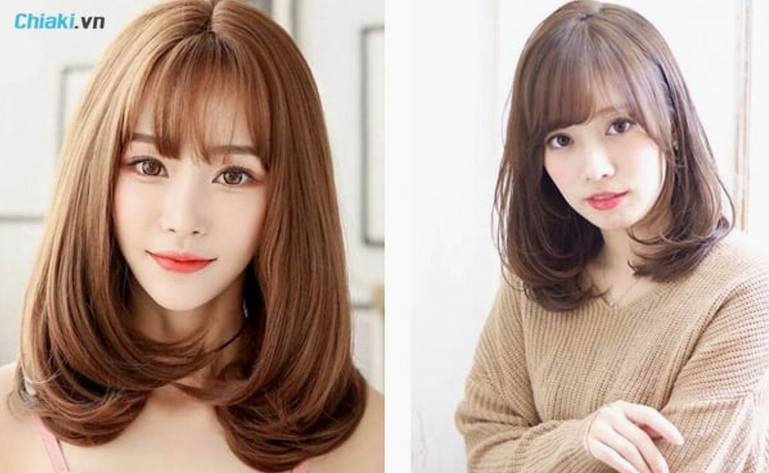 Tóc uốn phồng chữ C trẻ trung, năng động