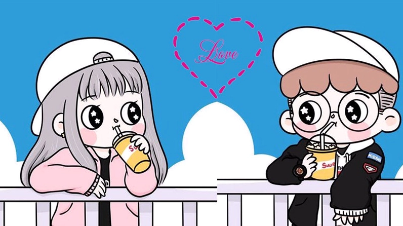 Tổng hợp ảnh đại diện đẹp, cute và dễ thương cho các cặp đôi