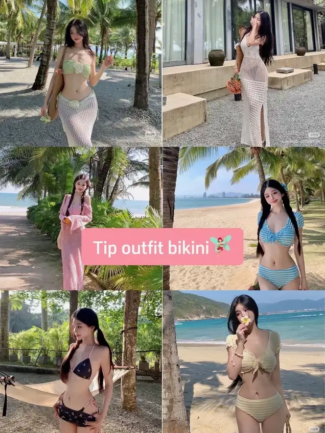 Tổng hợp các gợi ý trang phục bikini đi biển đa dạng phong cách