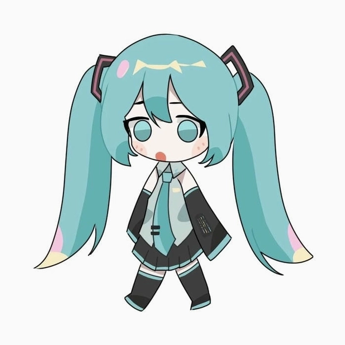 Tổng hợp Miku Nakano cute chibi với phong cách Miku chibi độc đáo