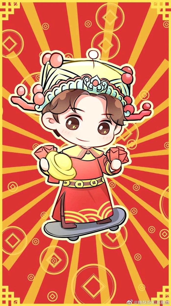 Tổng hợp nhanh các mẫu ảnh chibi ngày tết vui tươi