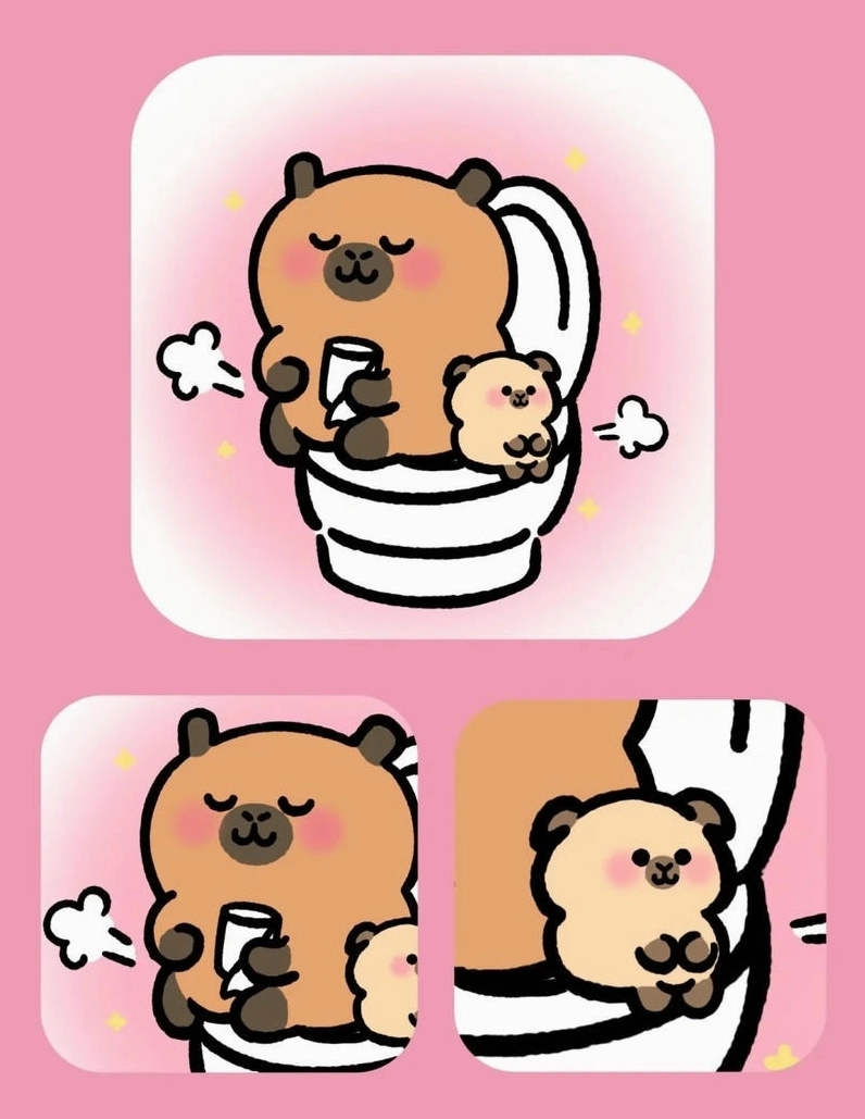 Tổng hợp về capybara cute chibi cực kỳ nổi bật và thu hút