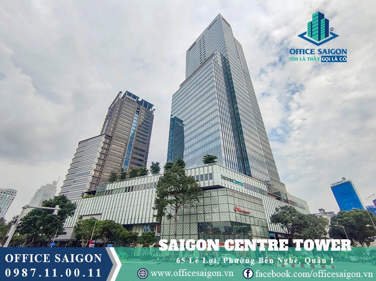 Tổng quan khu vực văn phòng cho thuê tại Saigon Centre Tower