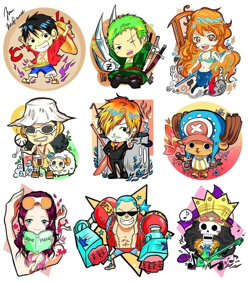 Top những ảnh one piece chibi khiến bạn tan chảy