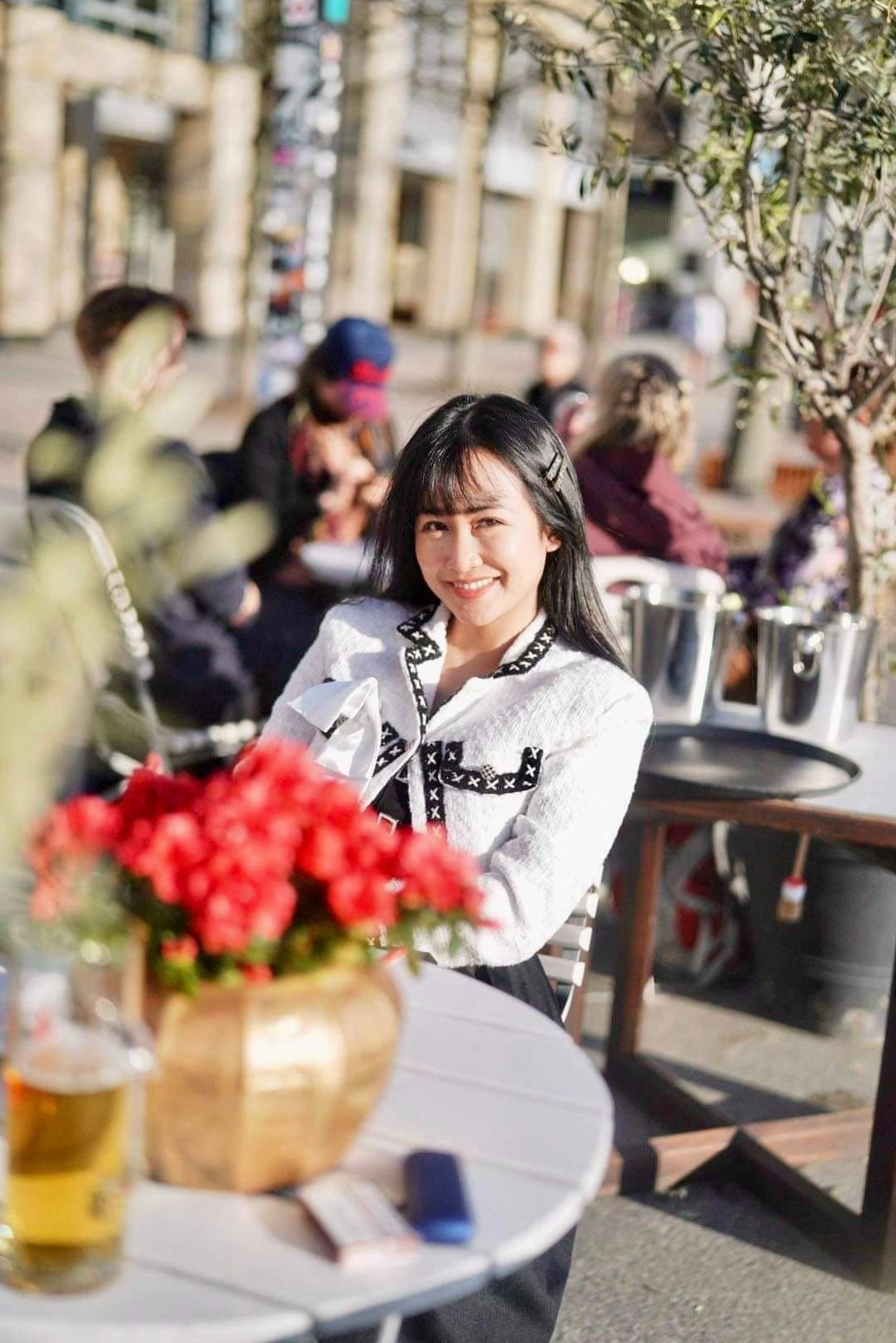 Trang Moon luôn tự tin thể hiện cá tính riêng