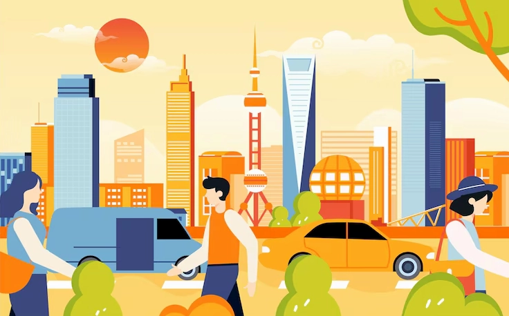 Tranh minh họa về hình dáng tháp