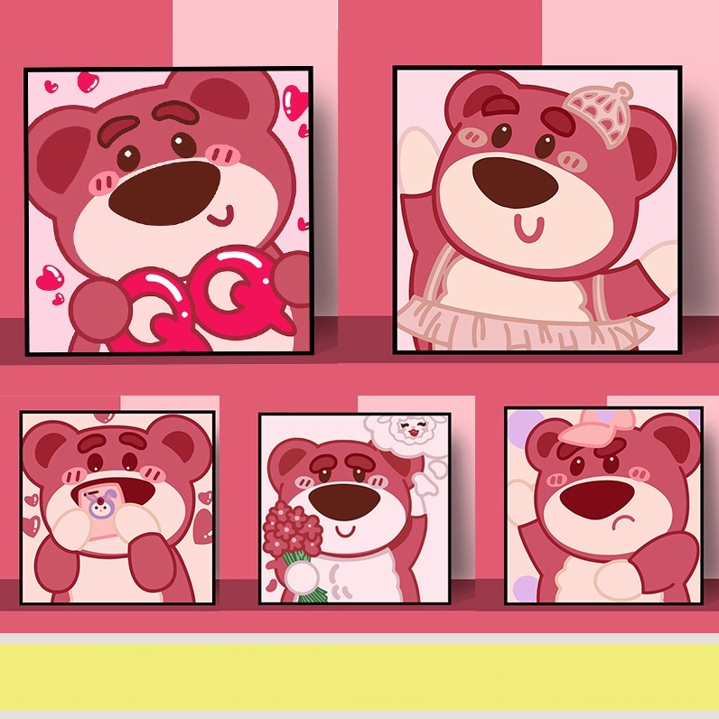 Tranh tô màu hoạt hình phong cảnh anime đầy màu sắc