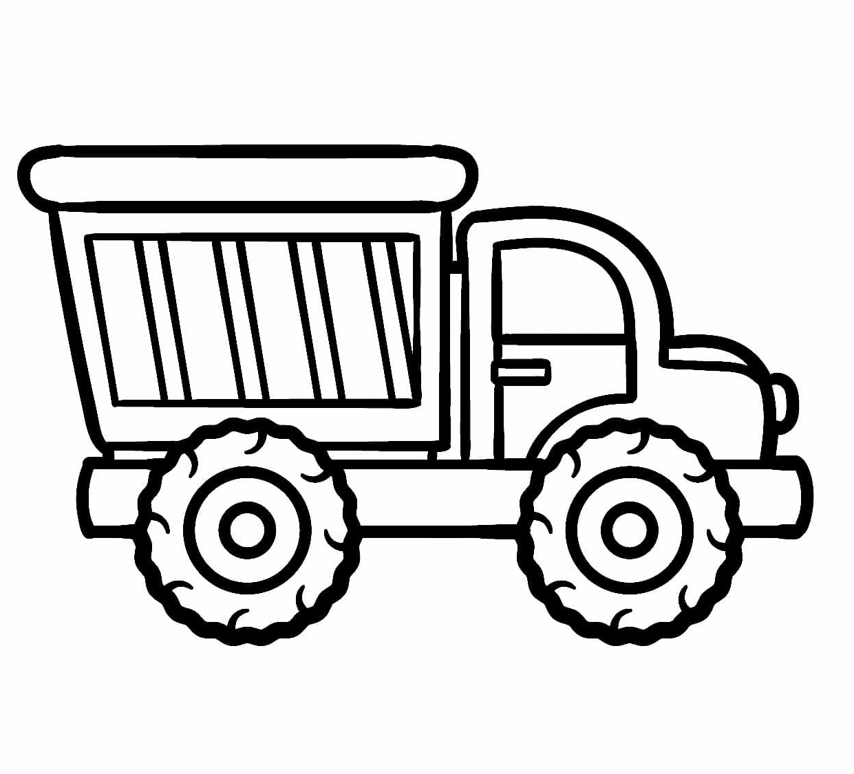 tranh tô màu ô tô lamborghini và xe ben