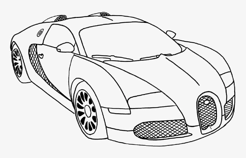 Tranh tô màu ô tô mcqueen cùng các bạn xe nhỏ nhắn đáng yêu