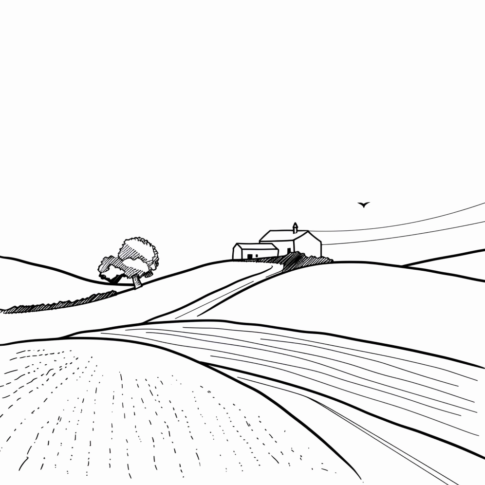 Tranh tô màu phong cảnh nghệ thuật giàu cảm xúc cho người đam mê vẽ