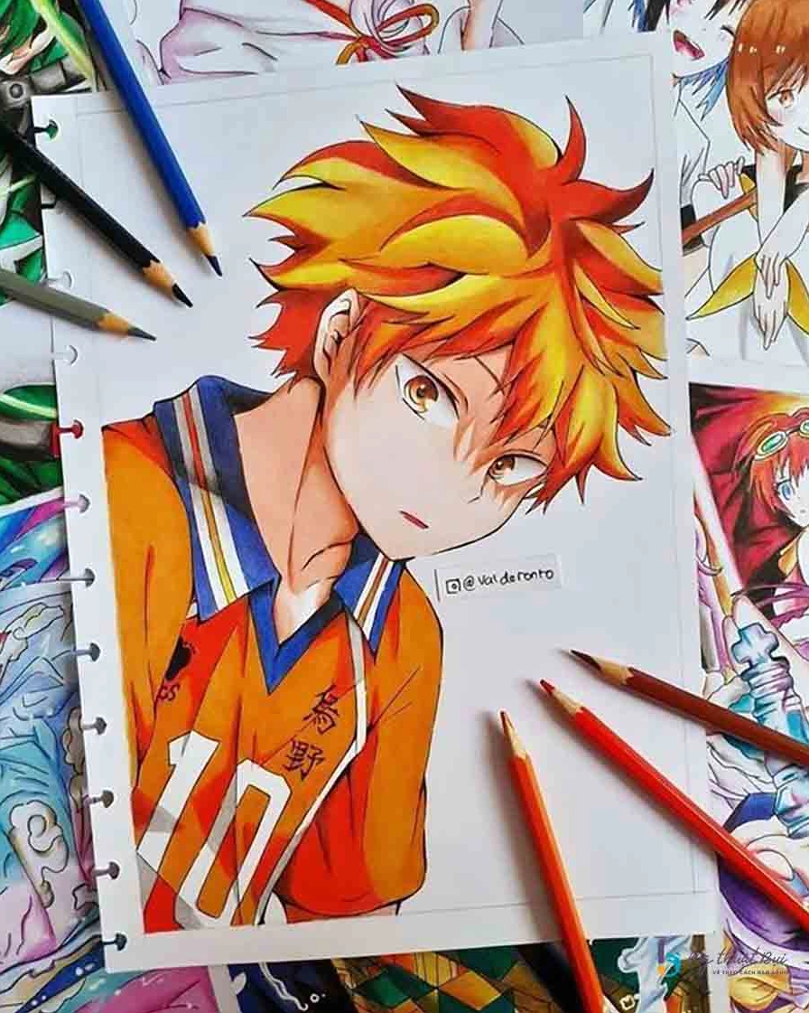 Tranh vẽ anime đầy cảm xúc