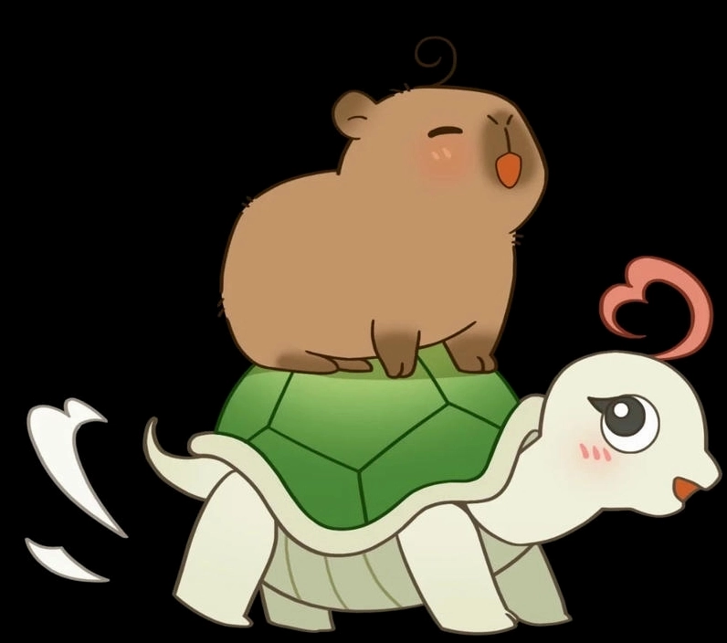 Tuyển chọn hình capybara chibi dễ thương nhất hệ mặt trời