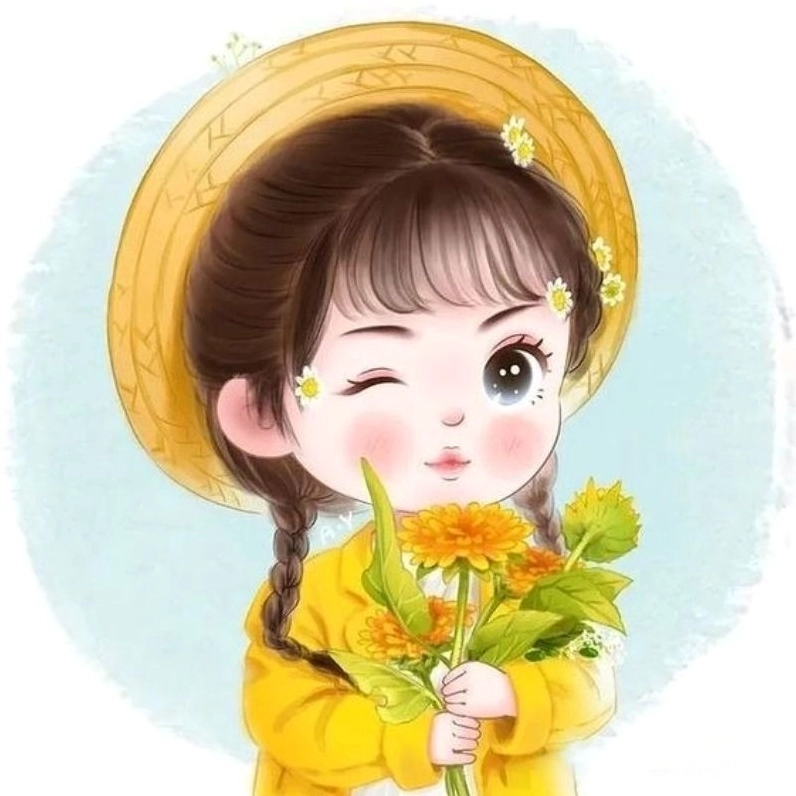 Vẽ cô gái chibi cute siêu dễ thương với nụ cười rạng rỡ
