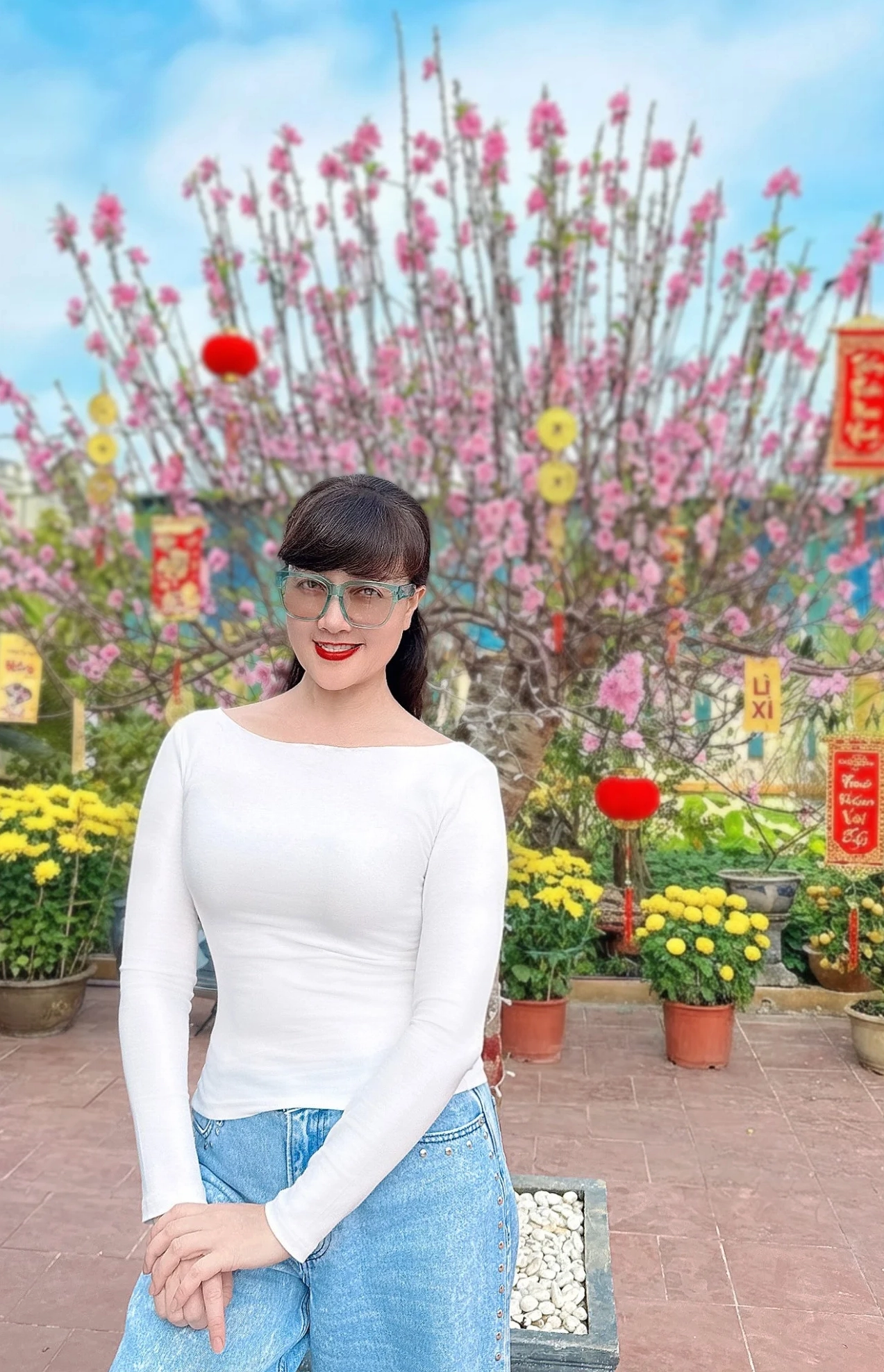 Vẻ đẹp ngọt ngào của Thu Thảo