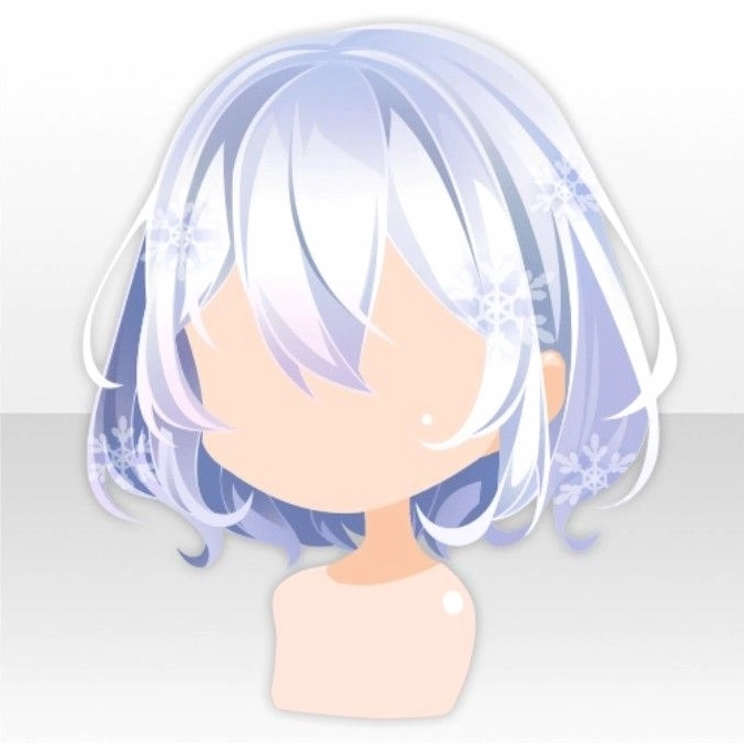 Vẽ tóc chibi nữ với đường nét mềm mại tinh tế