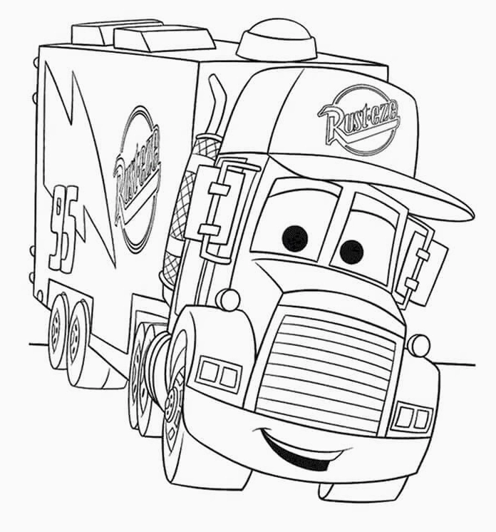 Xe Tải Hoạt Hình