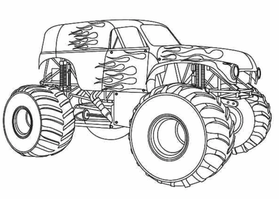 Xe Tải Quái Vật Ngầu