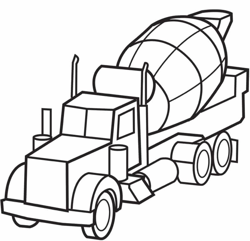 Xe Tải Trộn Xi Măng