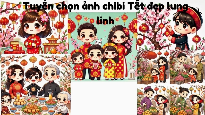 Ý nghĩa của hình ảnh chibi tết