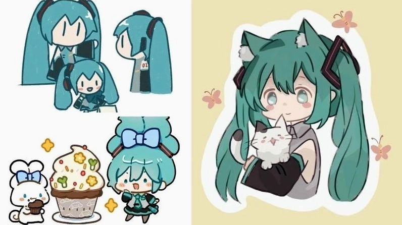 Ý nghĩa của Miku chibi