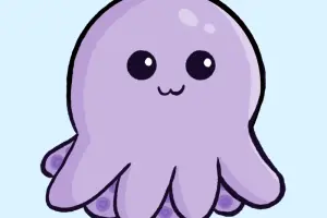 Tuyển tập chibi bạch tuộc dễ thương làm tan chảy trái tim