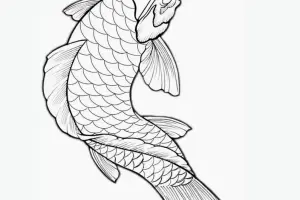 Tổng hợp 35+ bức tranh tô màu con cá chép đẹp giúp bé rèn luyện đôi tay