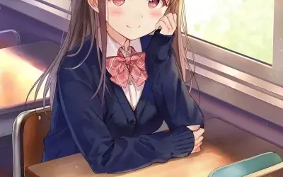 Bộ sưu tập ảnh anime học sinh dễ thương cực chất