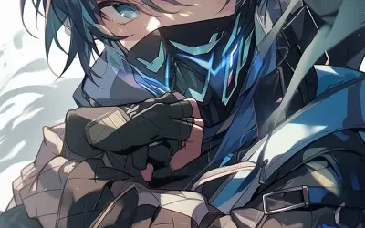 Hình ảnh anime lạnh lùng đẹp mang đậm phong cách bí ẩn