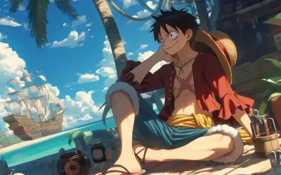 Khám phá bộ sưu tập ảnh anime Luffy ngầu và ấn tượng