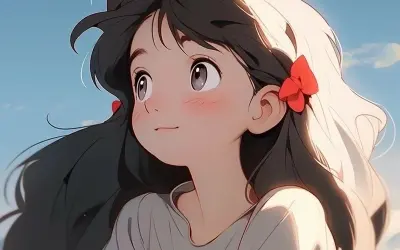 Ảnh anime nữ cute làm avatar và hình nền cực xinh