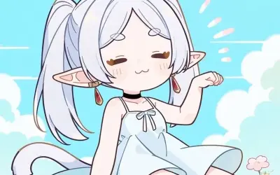 Bộ sưu tập ảnh chibi Frieren dễ thương và đáng yêu nhất