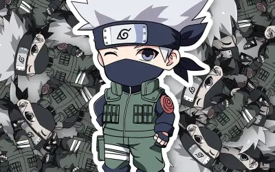 Tổng hợp ảnh chibi Kakashi dễ thương cho fan Naruto