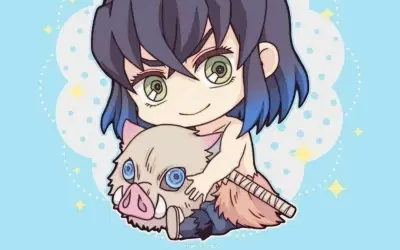 Hình ảnh chibi Inosuke đẹp nhất cho fan anime Kimetsu