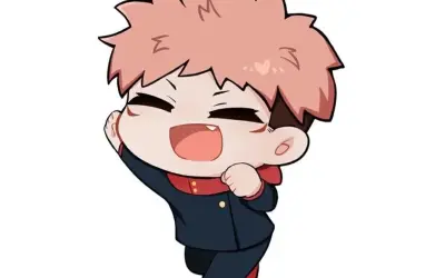 Bộ sưu tập ảnh Itadori Yuji chibi dễ thương đáng yêu