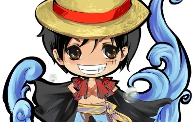 Khám phá những ảnh chibi Luffy cute dành cho fan One Piece