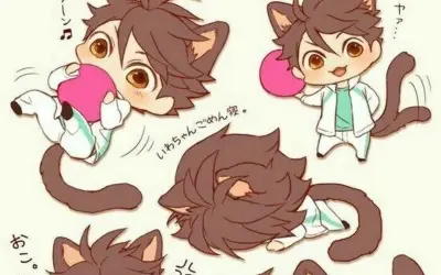 Ảnh Oikawa chibi ngộ nghĩnh, cute dành cho người yêu anime