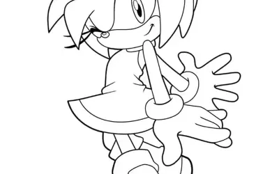 Tranh tô màu Sonic siêu nhanh mang niềm vui cho mọi bé yêu