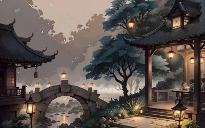 Top ảnh phong cảnh đẹp trong anime được yêu thích nhất