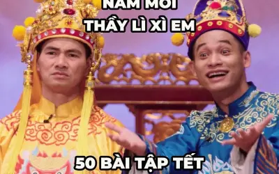 Cười vỡ bụng với loạt ảnh tết meme cực đáng yêu