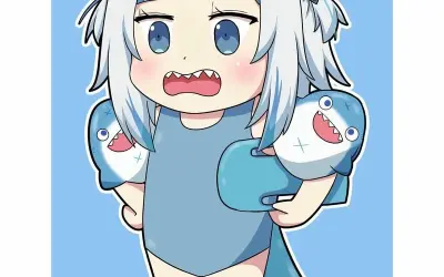 Top avatar cá mập cute siêu dễ thương khiến ai cũng mê
