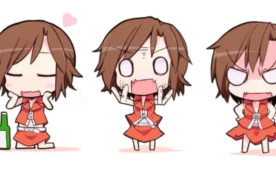 Ảnh chibi giận ngộ nghĩnh dành cho fan yêu thích chibi