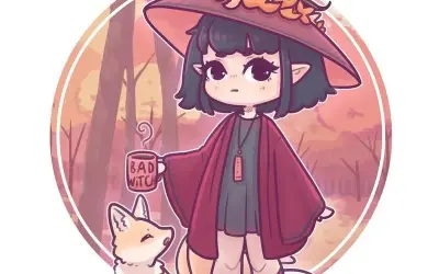 Ảnh chibi Halloween độc đáo, ý tưởng hóa trang cực sáng tạo