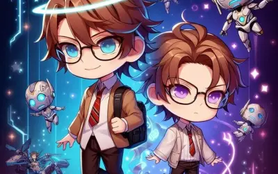 Chiêm ngưỡng hình ảnh chibi ma thuật phong cách anime