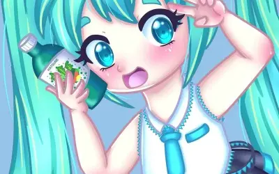 Ảnh chibi Miku cute, ngộ nghĩnh khiến fan không thể rời mắt
