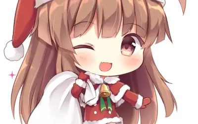 Tải ngay ảnh chibi Noel cute để trang trí mùa lễ hội