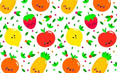Tổng hợp hình ảnh chibi trái cây vui nhộn, đáng yêu