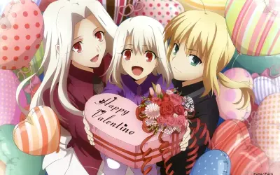Ảnh chibi Valentine tình yêu ngọt ngào cho mùa lễ tình nhân